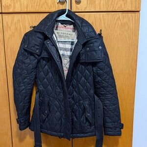 Burberry short finsbridge Quilted Coat
